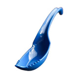 Maxbell Ramen Noodle Soup Spoon with Fork Tableware for Dumpling Wonton Rice Noodles Blue