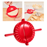 Maxbell Dumpling Maker Pasta Maker Pasta Making Tools for Dumpling Pierogi Empanadas Red