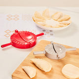 Maxbell Dumpling Maker Pasta Maker Pasta Making Tools for Dumpling Pierogi Empanadas Red