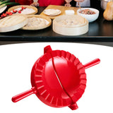 Maxbell Dumpling Maker Pasta Maker Pasta Making Tools for Dumpling Pierogi Empanadas Red