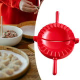 Maxbell Dumpling Maker Pasta Maker Pasta Making Tools for Dumpling Pierogi Empanadas Red