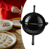 Maxbell Dumpling Maker Pasta Maker Pasta Making Tools for Dumpling Pierogi Empanadas Black