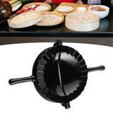 Maxbell Dumpling Maker Pasta Maker Pasta Making Tools for Dumpling Pierogi Empanadas Black