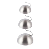 Maxbell Burger Cover Heavy Duty Cheese Melting Dome for Patties Teppanyaki Hamburger 20cm