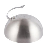 Maxbell Burger Cover Heavy Duty Cheese Melting Dome for Patties Teppanyaki Hamburger 20cm