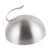 Maxbell Burger Cover Heavy Duty Cheese Melting Dome for Patties Teppanyaki Hamburger 20cm