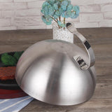 Maxbell Burger Cover Heavy Duty Cheese Melting Dome for Patties Teppanyaki Hamburger 24cm