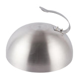Maxbell Burger Cover Heavy Duty Cheese Melting Dome for Patties Teppanyaki Hamburger 26cm