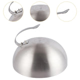 Maxbell Burger Cover Heavy Duty Cheese Melting Dome for Patties Teppanyaki Hamburger 26cm