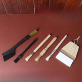 Maxbell 6 Pieces Espresso Machine Brush for Coffee Machine Grinder Tea Leaves
