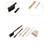 Maxbell 6 Pieces Espresso Machine Brush for Coffee Machine Grinder Tea Leaves