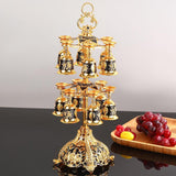 Maxbell Goblet with Stand Holder Set Tabletop Stemware Rack for Home Party Christmas