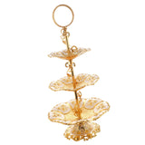Maxbell Candy Dish 3 Tier Party Organizer Kitchen Decoration Festivals Fruit Platter