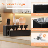 Maxbell Hair Brush Storage Stand Hair Tool Organizer for Curling Iron Kitchen Vanity Black