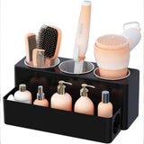 Maxbell Hair Brush Storage Stand Hair Tool Organizer for Curling Iron Kitchen Vanity Black