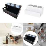 Maxbell Hair Brush Storage Stand Hair Tool Organizer for Curling Iron Kitchen Vanity Black