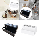 Maxbell Hair Brush Storage Stand Hair Tool Organizer for Curling Iron Kitchen Vanity Black