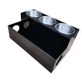 Maxbell Hair Brush Storage Stand Hair Tool Organizer for Curling Iron Kitchen Vanity Black