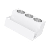 Maxbell Hair Brush Storage Stand Hair Tool Organizer for Curling Iron Kitchen Vanity White