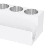 Maxbell Hair Brush Storage Stand Hair Tool Organizer for Curling Iron Kitchen Vanity White