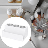 Maxbell Hair Brush Storage Stand Hair Tool Organizer for Curling Iron Kitchen Vanity White