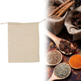 Maxbell Spice Bag Portable with Drawstring Empty Drawstring Bag for Nut Pepper Beans M