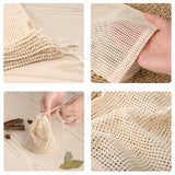 Maxbell Spice Bag Portable with Drawstring Empty Drawstring Bag for Nut Pepper Beans L