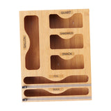 Maxbell Bag Storage Organizer Kitchen Cling Film Holder for Cabinet Bathroom Kitchen