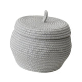 Maxbell Snack Storage Basket Modern Fashion Decorative for Dining Table Home Kitchen Gray