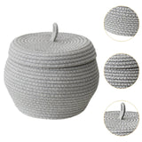 Maxbell Snack Storage Basket Modern Fashion Decorative for Dining Table Home Kitchen Gray