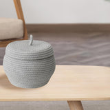 Maxbell Snack Storage Basket Modern Fashion Decorative for Dining Table Home Kitchen Gray