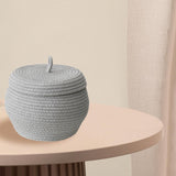 Maxbell Snack Storage Basket Modern Fashion Decorative for Dining Table Home Kitchen Gray