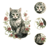 Maxbell Toilet Sticker Cat Pattern Cute Toilet Seat Cover Decal for Restroom Bedroom