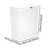 Maxbell Kitchen Trash Can Wastebasket with Lid Trash Bin for Living Room Home Garage