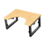 Maxbell Toilet Potty Stool Foldable Compact Multifunctional for Elders Travel Adults Wood