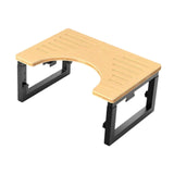 Maxbell Toilet Potty Stool Foldable Compact Multifunctional for Elders Travel Adults Wood
