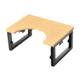 Maxbell Toilet Potty Stool Foldable Compact Multifunctional for Elders Travel Adults Wood