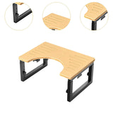 Maxbell Toilet Potty Stool Foldable Compact Multifunctional for Elders Travel Adults Wood