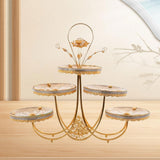 Maxbell Fruit Bowls 5 Tier Display Organizer Multifunctional Decoration Serving Tray