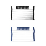 Maxbell Foldable Dish Drying Rack Silicone Dish Drainer for Cookware Hotel Apartment black
