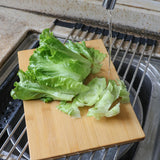 Maxbell Foldable Dish Drying Rack Silicone Dish Drainer for Cookware Hotel Apartment black