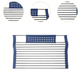 Maxbell Foldable Dish Drying Rack Silicone Dish Drainer for Cookware Hotel Apartment blue