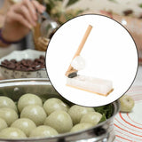 Maxbell Wood Mochi Maker Multifunctional Dough Pressing Tool for Pastry Home Camping wood  9.5CM