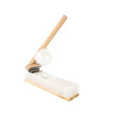 Maxbell Wood Mochi Maker Multifunctional Dough Pressing Tool for Pastry Home Camping wood  9.5CM