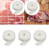 Maxbell Meat Netting Roll Elastic Sausage Packaging Net for Grilling Cooking Kitchen 3m