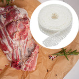 Maxbell Meat Netting Roll Elastic Sausage Packaging Net for Grilling Cooking Kitchen 3m
