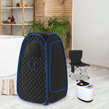 Maxbell Indoor Sauna Box with Sauna Chair Household Easy to Use Portable Steam Sauna