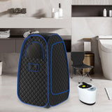 Maxbell Indoor Sauna Box with Sauna Chair Household Easy to Use Portable Steam Sauna