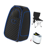 Maxbell Indoor Sauna Box with Sauna Chair Household Easy to Use Portable Steam Sauna