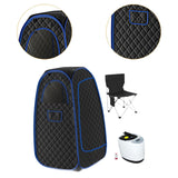 Maxbell Indoor Sauna Box with Sauna Chair Household Easy to Use Portable Steam Sauna